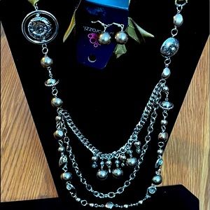 Necklace and Earrings